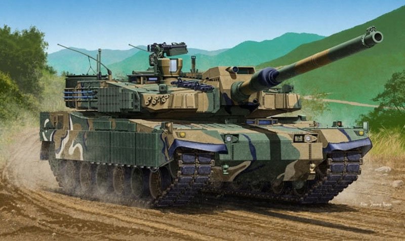 Voyager Model PE35920 Modern ROKArmy K2 Black Panther MBT basic for ACADEMY 1/35 – obrázek 2