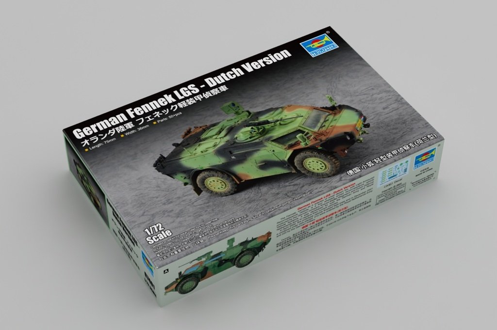 Trumpeter 07401 German Fennek LGS - Dutch Version 1/72 – imagen 2