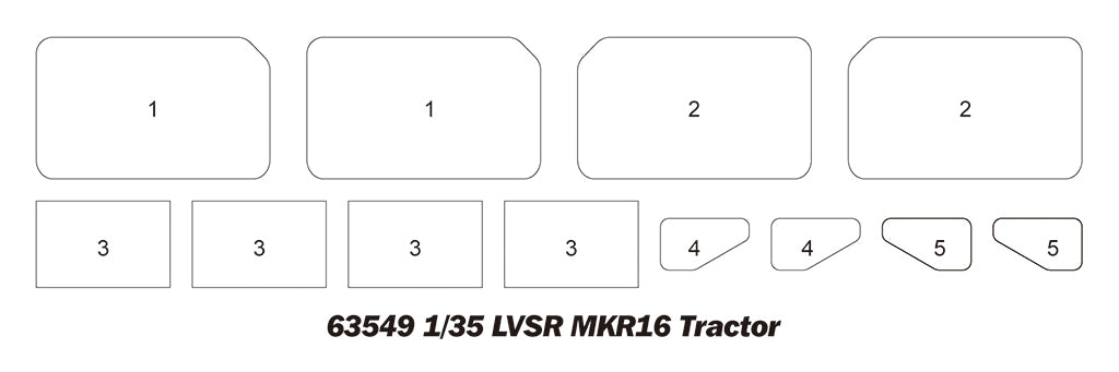 I Love Kit 63549 LVSR MKR16 Tractor 1/35 – image 5