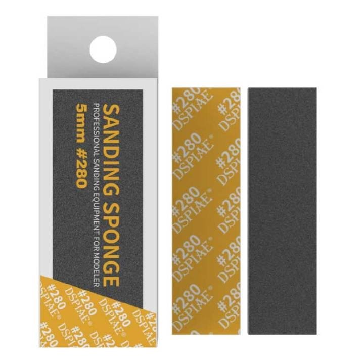 DSPIAE SS5-280 5mm #280 SANDING SPONGE 5 PCS / Sanding sponge