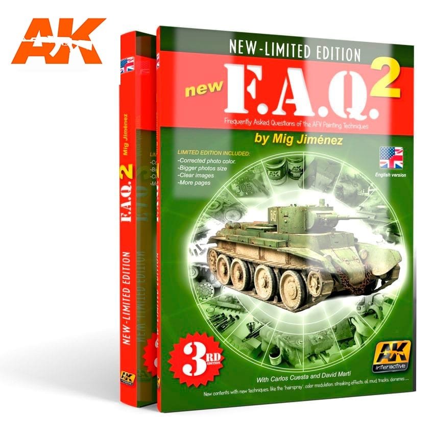 AK Interactive AK038 FAQ 2 LIMITED EDITION ENGLISH (English)