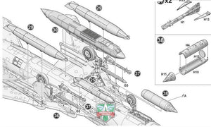 Modelsvit 72048 Su-17M3R Reconnaissance fighter-bomber 1/72 – imagen 4