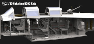 Border Model BF-005 Nakajima B5N2 Type 97 Carrier Attack Bomber &amp;quot;Kate&amp;quot; w/ Full interior 1/35 – Bild 13