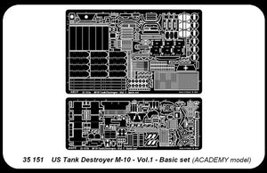 Aber 35151 American Tank Destroyer Part 1 Basic Set (ACA) (1/35) – imagen 5