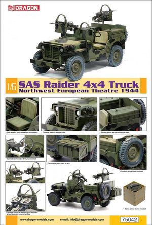 Dragon 75042 SAS Raider 4x4 Truck Northwest European Theater 1944 1/6