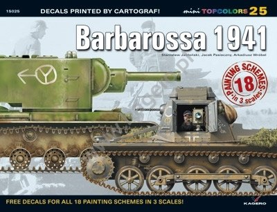 Kagero 15025 Barbarossa 1941 (decal) EN/PL