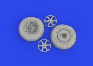 Eduard 6481016 FM-1 wheels TAMIYA 1/48 – obrázek 2