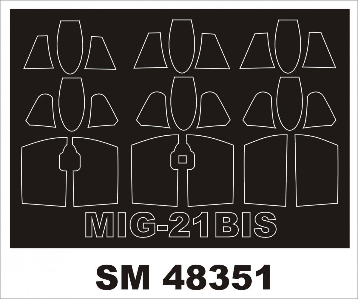 Montex SM48351 MiG-21 Bis EDUARD