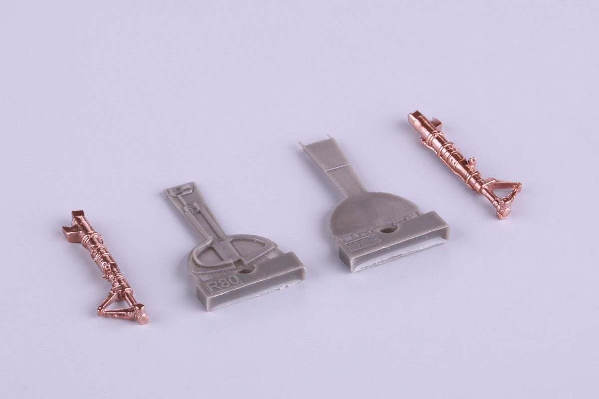 Eduard 648309 Bf 109G undercarriage legs BRONZE EDUARD 1/48 – image 4