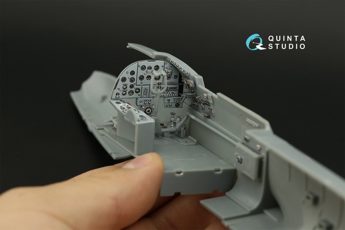 Quinta Studio QD32154 IL-2M3 3D-Printed &amp;amp; colored Interior on decal paper (Hobby Boss) 1/32 – obrázek 13
