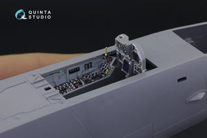 Quinta Studio QD32101 F/A-18C Early 3D-Printed &amp;amp; colored Interior on decal paper (for Academy kit) 1/32 – image 5