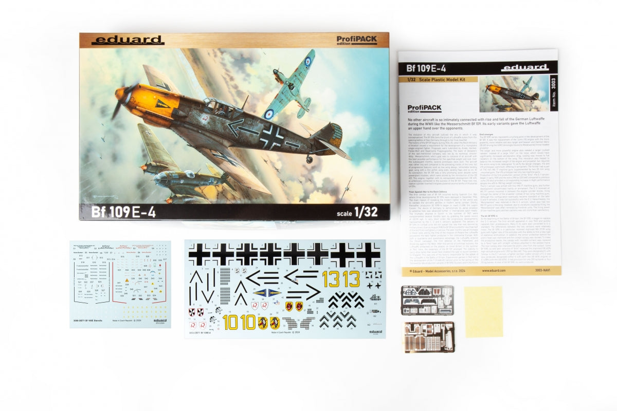 Eduard 3003 Bf 109E-4 1/32 – zdjęcie 3