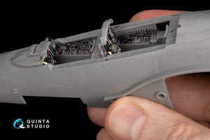 Quinta Studio QD+48341 F-4G early 3D-Printed &amp;amp; colored Interior on decal paper (Meng) (with 3D-printed resin parts) 1/48 – immagine 14