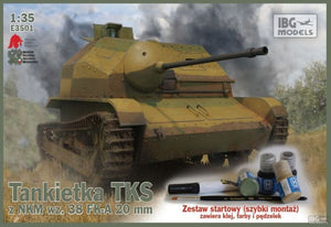 IBG E3501 TKS tankette with NKM wz.38 FK-A 20mm (1/35)