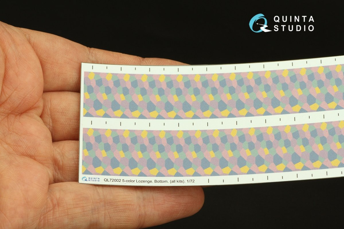 Quinta Studio QL72002 German WWI 5-Color Lozenge (lower surface) 1/72 – image 2