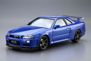Aoshima 05159 NISSAN BNR34 SKYLINE GT-R V-specII 02 1/24 – image 2