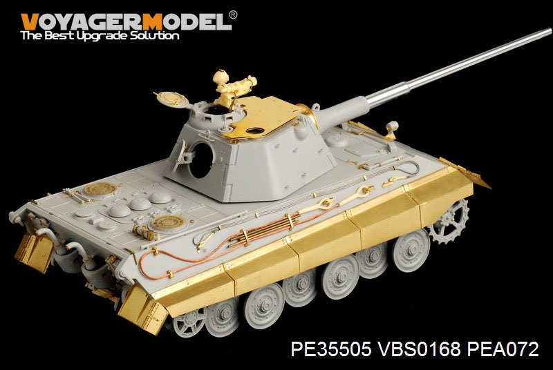 Voyager Model PE35505 WWII German E-50 Tank for TRUMPETER 01536 1/35 – image 11