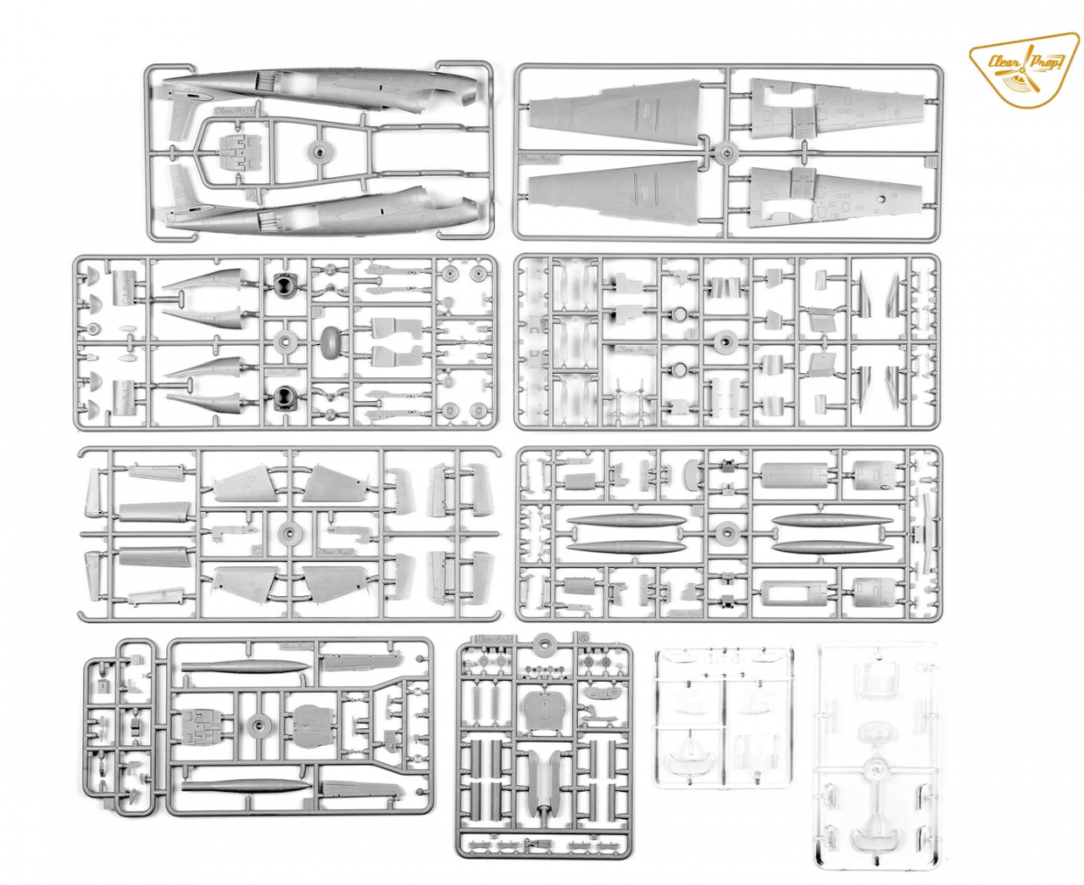 Clear Prop! CP72038 OV-1B Mohawk &amp;quot;Pilot School&amp;quot; ADVANCED KIT 1/72 – Bild 10