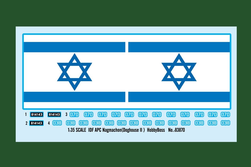 Hobby Boss 83870 IDF APC Nagmachon Doghouse II – obrázek 3