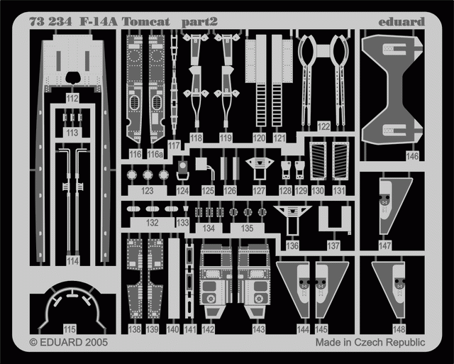 Eduard 73234 F-14A 1/72 HASEGAWA – image 3
