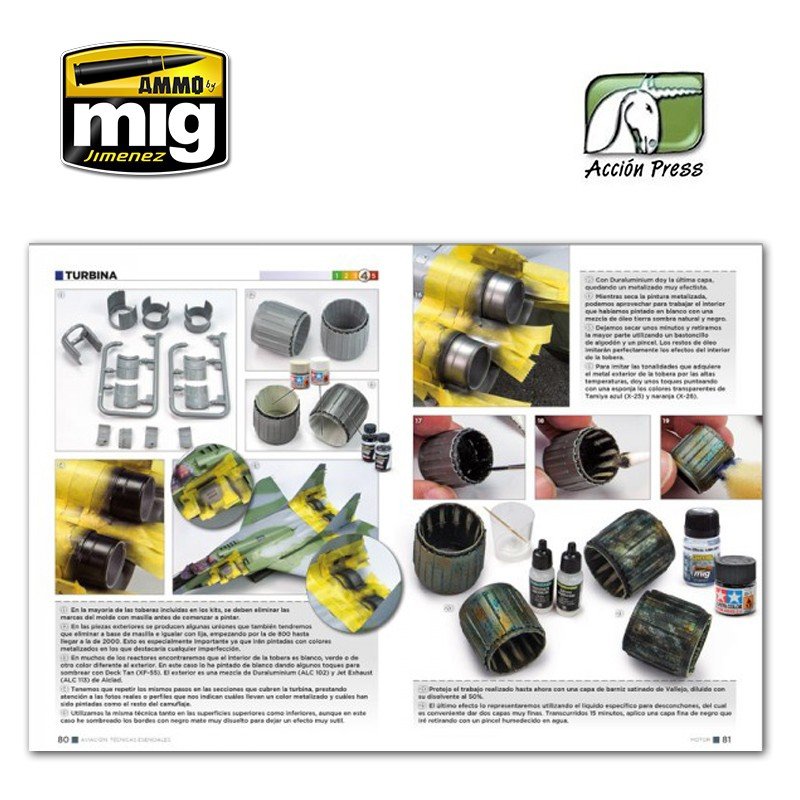 AMMO of Mig Jimenez EURO0014 AIRCRAFT MODELLING ESSENTIALS (English) – image 4