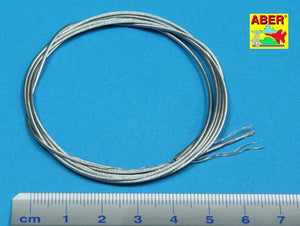 Aber TCS10 Stainless Steel Towing Cables 1.0mm, 1m long – obrázek 2