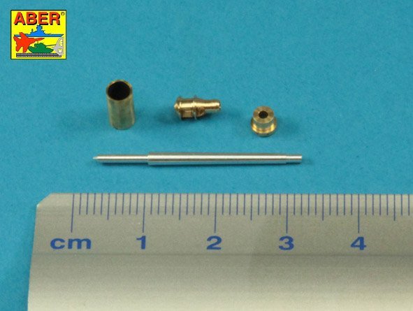 Aber 72L-65 German StuK.40 L/48 7.5 cm Bartel with middle model muzzle brake for StuG. III Ausf.G late &amp;amp; StuG. IV - early (1/72) – image 2