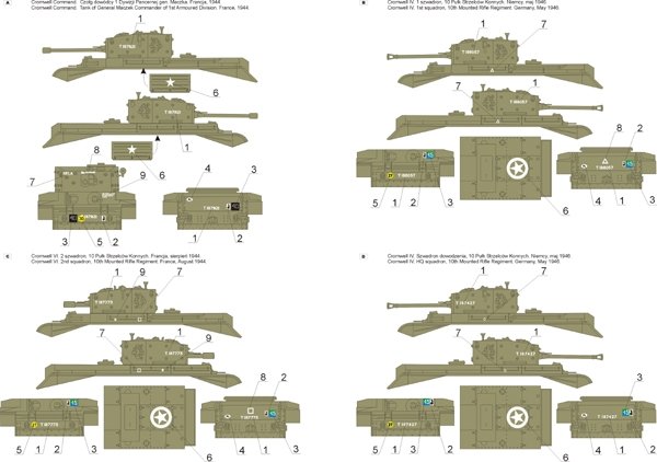ToRo Model 35D16 - Cromwell &amp;amp; Centaur tanks in Polish service vol.1 1/35 – Bild 3