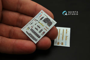 Quinta Studio QD48088 Me-262A 3D-Printed &amp;amp; colored Interior on decal paper (for Tamiya kit) 1/48 – Bild 3