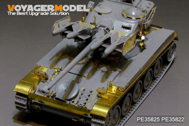 Voyager Model PE35825 Modern French AMX-13/75 w/SS-11 ATGM light tank basic (smoke discharger, Atenna base Include）For TAKOM 2038 1/35 – image 7