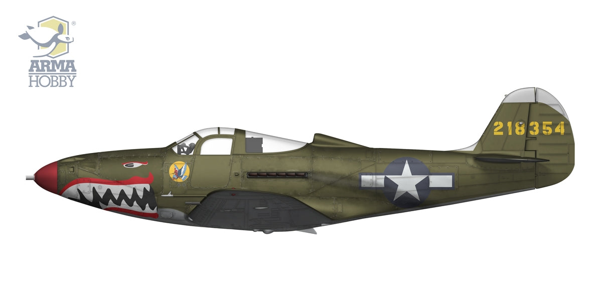 Arma Hobby 40011 P-39N Airacobra 1/48 – obrázek 7