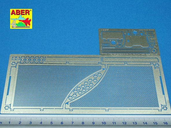 Aber 16042 Tiger II Porsche Vol.8 - Anti Mine Mesh plus some extra parts 1/16 – Bild 2