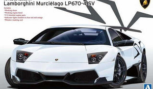 Aoshima 00708 Lamborghini Murcielago LP670-4 SV Export Version 1/24