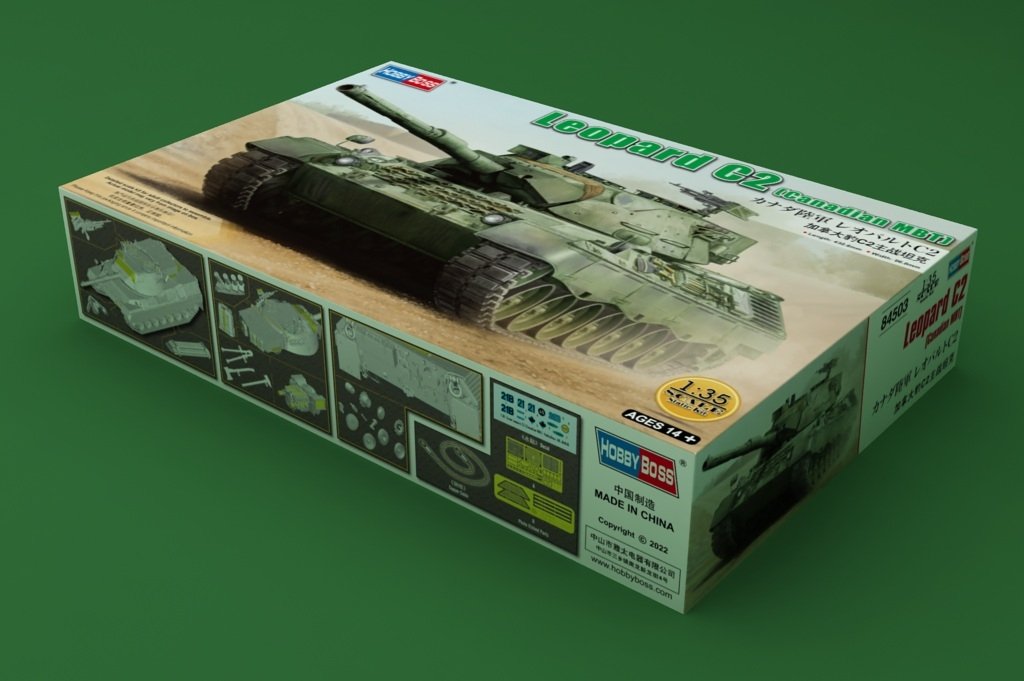 Hobby Boss 84503 Leopard C2 (Canadian MBT) 1/35 – Bild 2