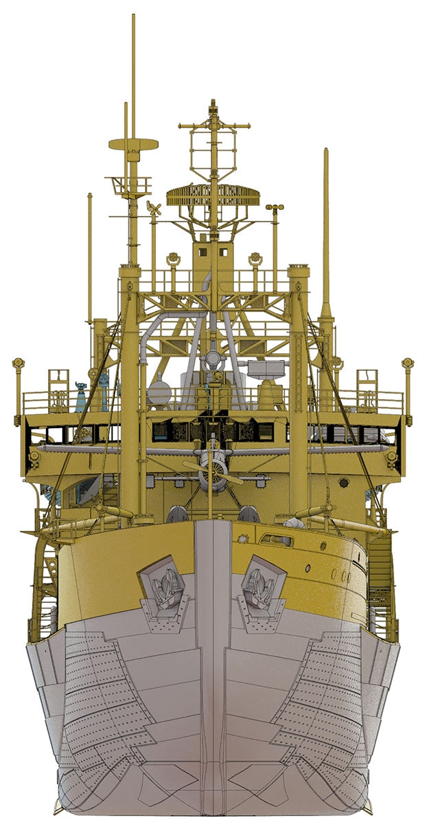 Hasegawa HP001 Antarctic research ship Soya Second Antarctic expedition 1/250 – image 7