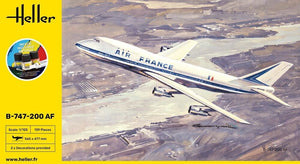 Heller 56459 Starter Kit - B-747-200 AF 1/125