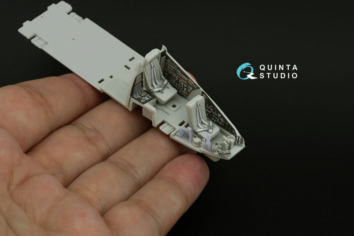 Quinta Studio QD+72185 Mi-24V NATO 3D-Printed &amp;amp; colored Interior on decal paper (Hobby Boss/ARK Models) (with 3D-printed resin parts) 1/72 – obrázek 10