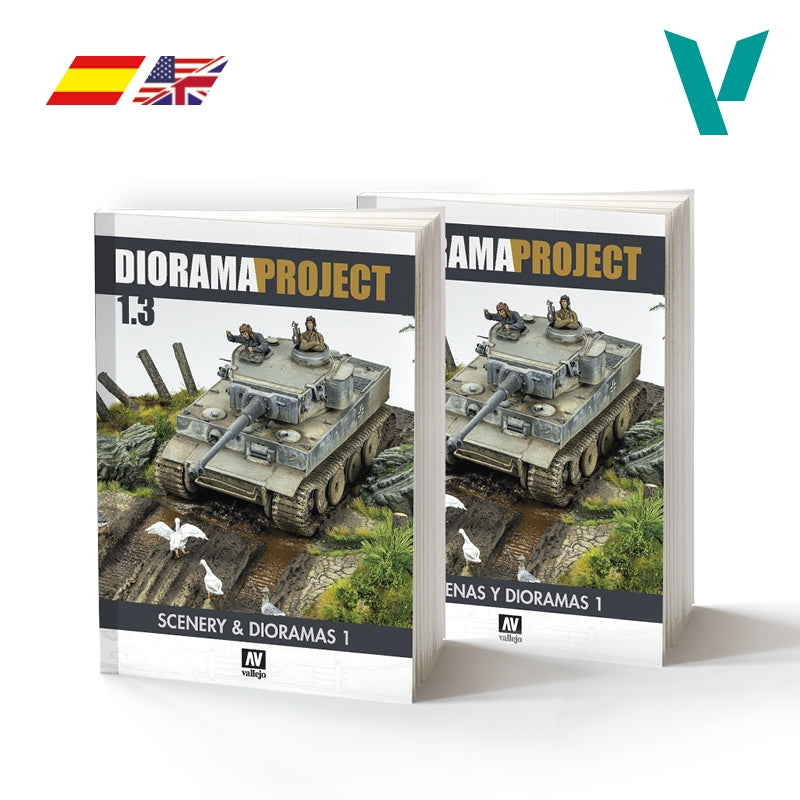 Vallejo 75047 Diorama Project 1.3 Scenery &amp; Dioramas (ES)