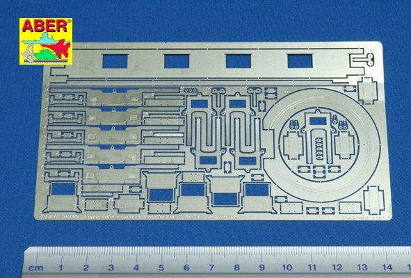 Aber 16009 Commander`s coupola interior for Tiger I, Ausf.E - Early version 1/16 – obrázek 2