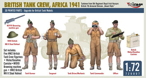 Mirage Hobby 720007 British Tank Crew, Africa 1941 1/72 – obrázek 3