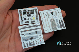 Quinta Studio QD32022 MiG-29SMT 3D-Printed &amp;amp; colored Interior on decal paper (for Trumpeter kit) 1/32 – Bild 3
