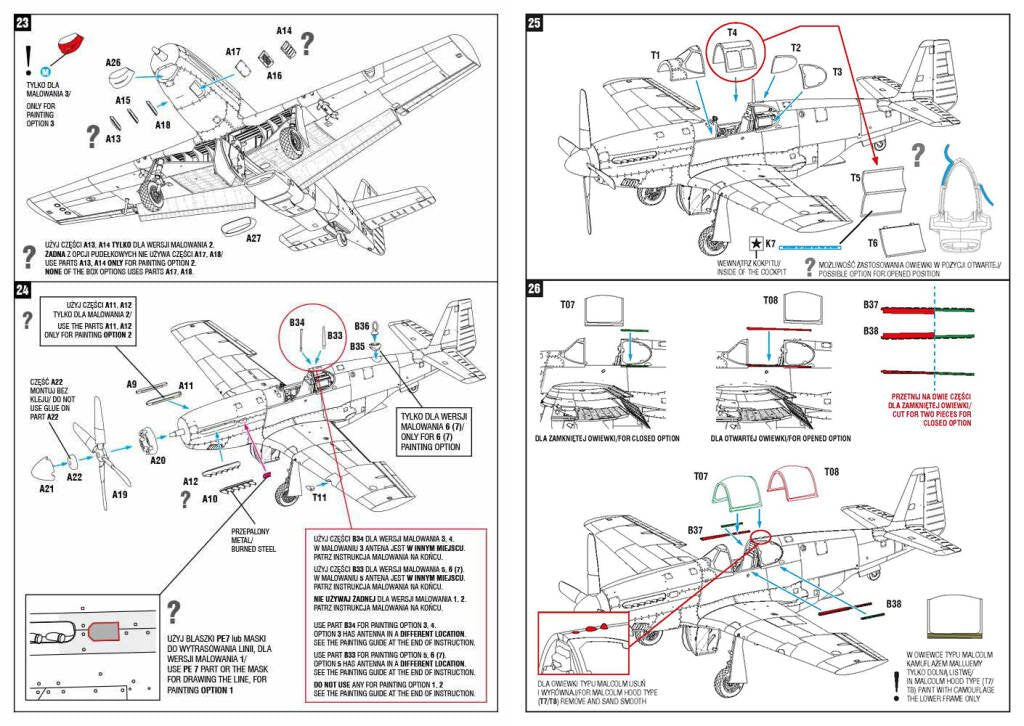 Arma Hobby 70038 P-51 B/C Mustang™ Expert Set 1/72 – image 10