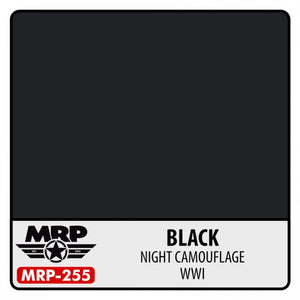 Mr. Paint MRP-255 BLACK Night Camouflage WWI 30ml