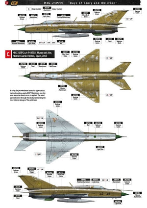 AK Interactive AK148003 MiG-21PFM Days of Glory and Oblivion 1/48 – image 5
