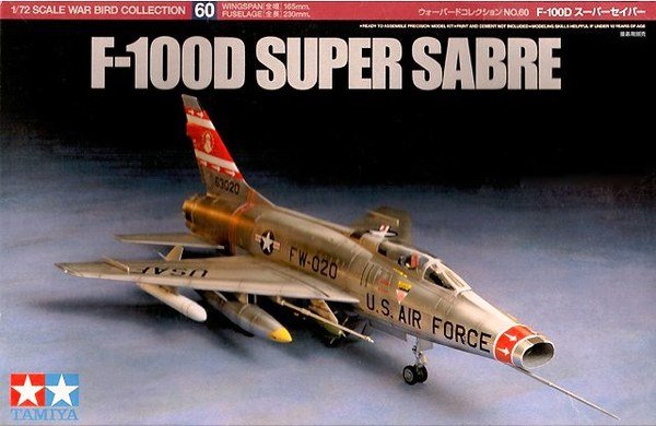 Tamiya 60760 F-100D Super Saber (1/72)
