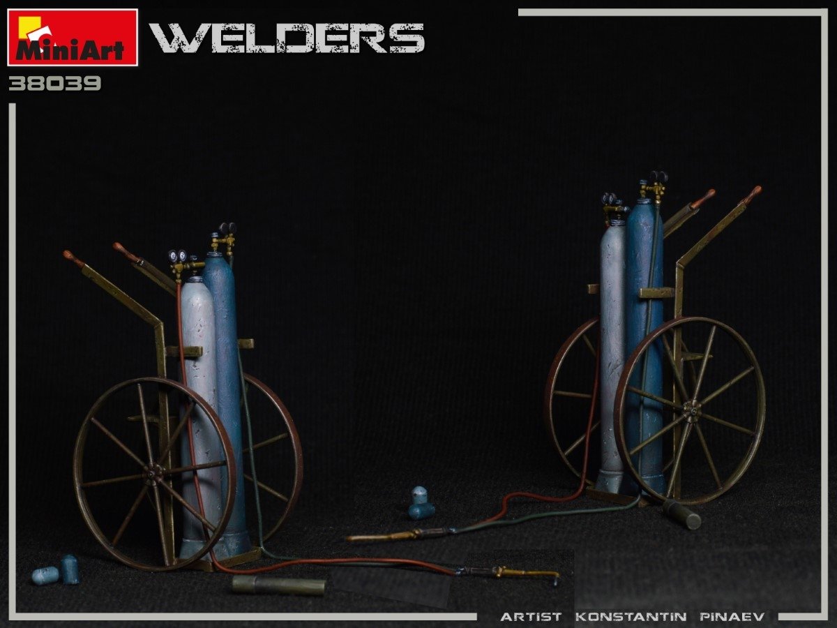 MiniArt 38039 WELDERS 1/35 – obrázek 3