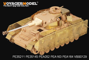 Voyager Model PEA164 WWII German Panzer.IV Ausf.J &amp;quot;Thoma shields&amp;quot; wire mesh schürzen (For All) 1/35 – immagine 6