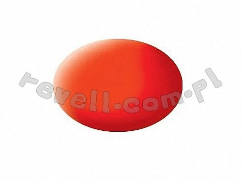 Revell 36125 Luminous Orange Matte Aqua Color 18 ml