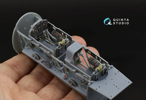 Quinta Studio QD32102 T-6G 3D-Printed colored Interior on decal paper (Kitty Hawk) 1/32 – immagine 11
