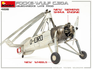 MiniArt 41018 FOCKE-WULF FW C.30A HEUSCHRECKE. LATE PROD 1/35 – obrázek 6